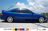 Decal sticker Stripe For HONDA civic 1997-Present