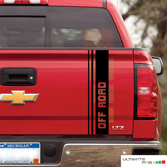 Decal sticker for Chevrolet Silverado rear gate tailgate GMC Sierra 