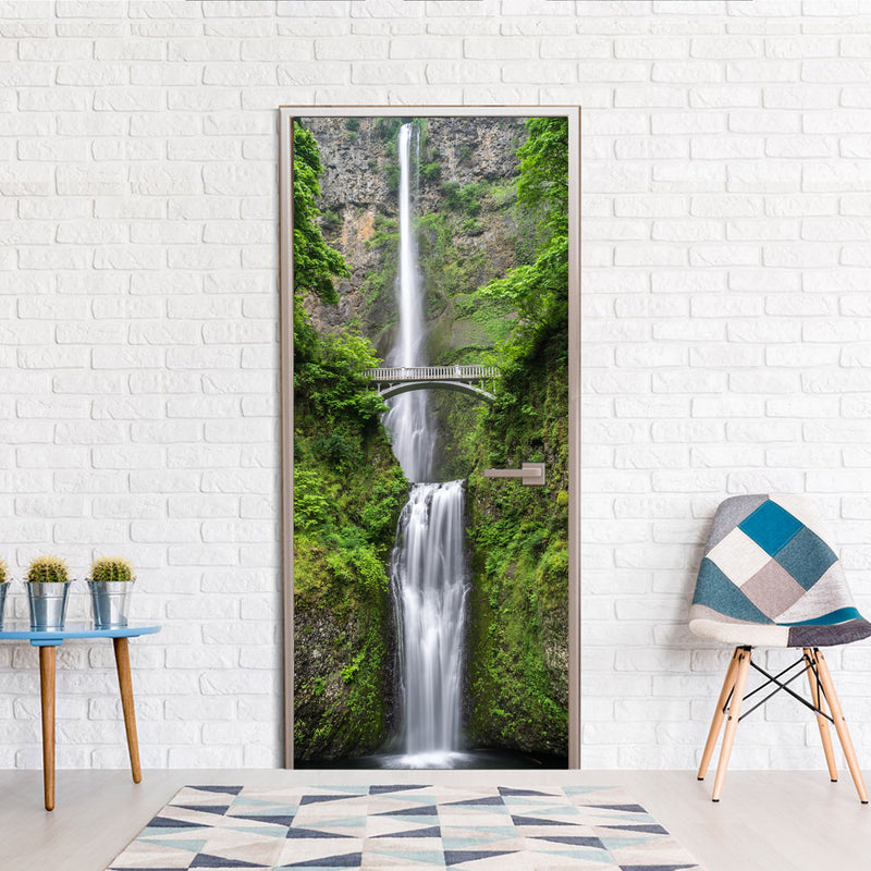 Design Ideas for Door Cover Waterfall Vinyl printed Wallpaper