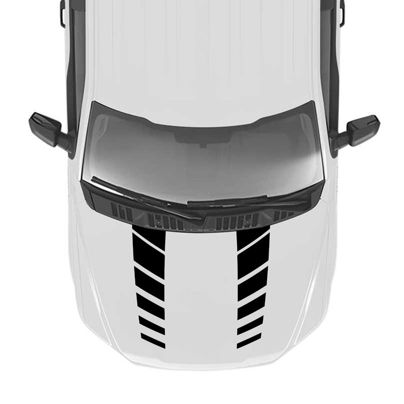 Decal Hood Stripes Graphic Compatible with Ford F150 Series 2009-Present