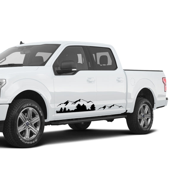 Mountain Decal for Ford F150