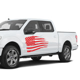 USA Flag Decal Sticker FORD RAPTOR F150 2007-2017