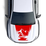 Forest Hood Decal for Ford Ranger 2011-Present