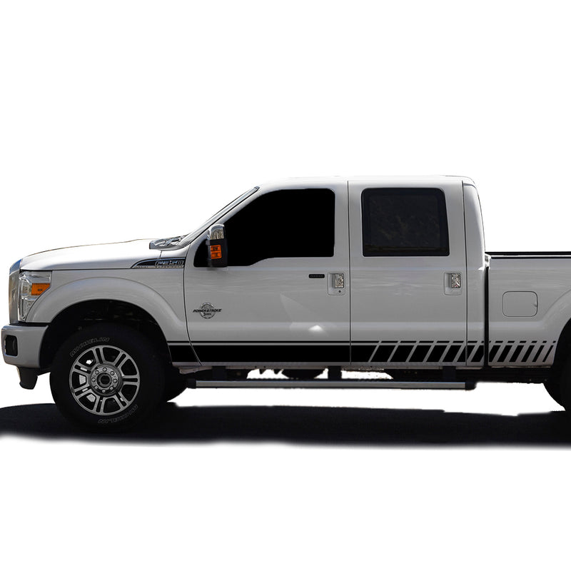 Decal Graphic Vinyl Kit Compatible with Ford F350 2013-Present