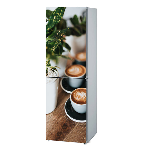 Fridge decals vinyl Coffee 1 Design Refrigerator Decals, Wrap