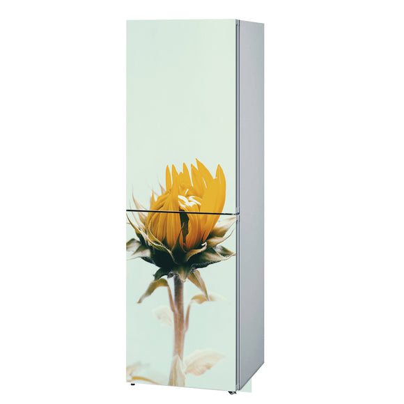 Fridge decals vinyl Flower 2 Design Refrigerator Decals, Wrap