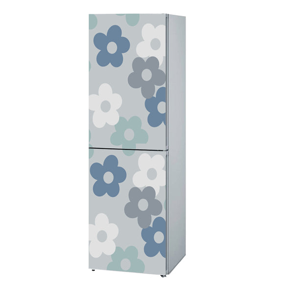 Fridge decals vinyl Flowers 1 Design Refrigerator Decals, Wrap