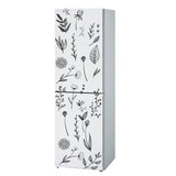 Fridge decals vinyl Flowers Design Refrigerator Decals, Wrap