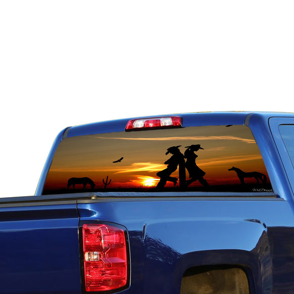 Wild West Perforated for Chevrolet Silverado decal 2015 - Present