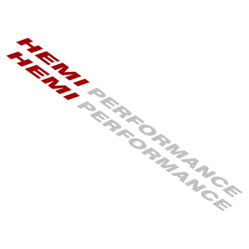 All Models Performance Hood Vinyl Decals Stickers