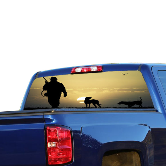 Hunting Perforated for Chevrolet Silverado decal 2015 - Present