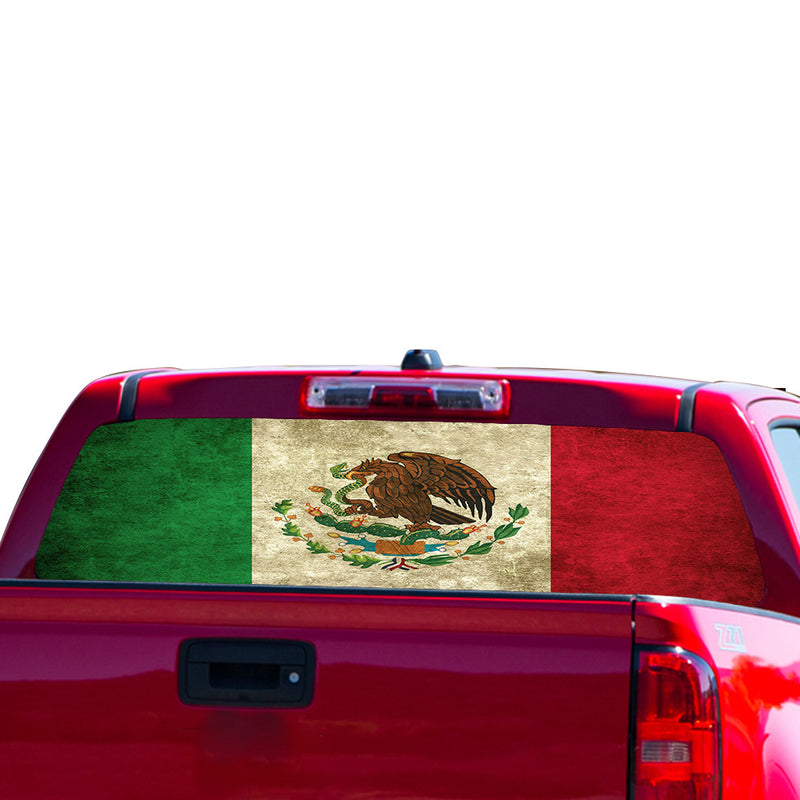 Mexico Flag Perforated for Chevrolet Colorado decal 2015 - Present