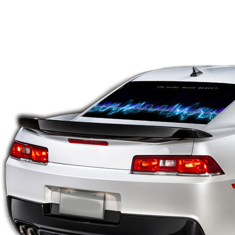 Music Wave Perforated for Chevrolet Camaro Vinyl 2015 - Present