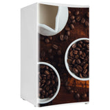 Decals for Mini Refrigerator vinyl Coffee 8 Design Fridge Decals, Wrap