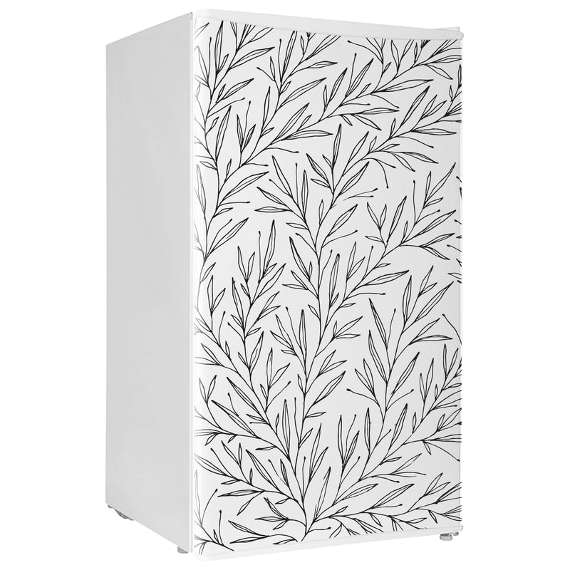 Decals for Mini Fridge vinyl Flowers 5 Design Fridge Decals, Wrap