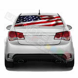 Perforated decal Chevrolet Cruz graphics vinyl 2009 - Present