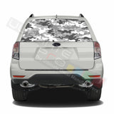Camo graphics Perforated Decals Subaru Forester 2012 - Present