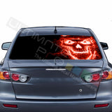 Skull graphics Perforated Decals Mitsubishi Evolution