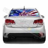 4th july Perforated decal Chevrolet Cruz graphics vinyl 2009-Present