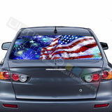 4th July graphics Perforated Decals Mitsubishi Evolution