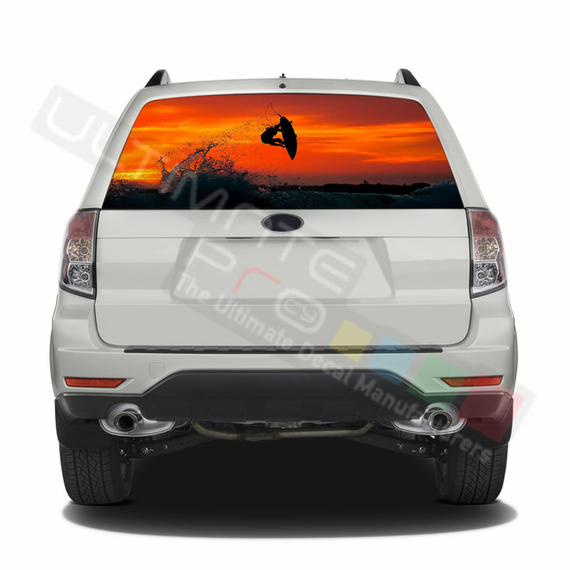 Surf graphics Perforated Decals Subaru Forester 2012 - Present