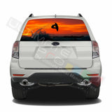Surf graphics Perforated Decals Subaru Forester 2012 - Present