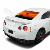 Surf graphics Perforated Decals Nissan GT-R R35 2007-Present
