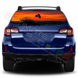 Surf Perforated Decals stickers compatible with Subaru Outback