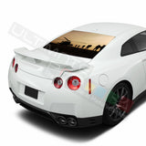 Army graphics Perforated Decals Nissan GT-R R35 2007-Present