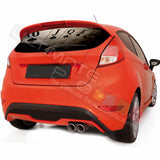 Poker graphics Perforated Decals Ford Fiesta 2008-Present