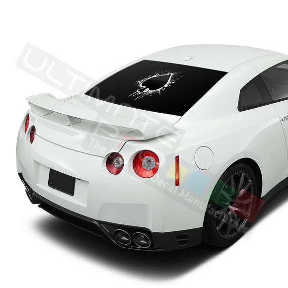 Ace graphics Perforated Decals Nissan GT-R R35 2007-Present