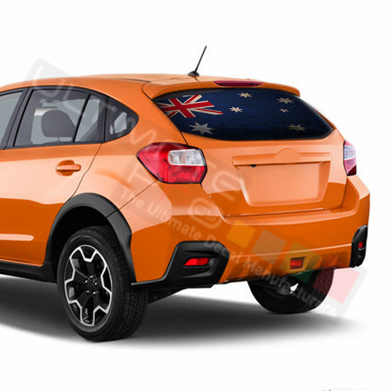 Australia Perforated Decals Subaru Crosstreck graphics 2015 - Present