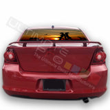 West graphics Perforated Decals Dodge Avenger 2007 - Present