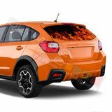 Flames Perforated Decals Subaru Crosstreck graphics 2015 - Present