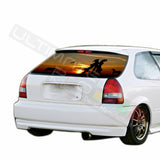 West graphics Perforated Decals HONDA civic 1997-Present