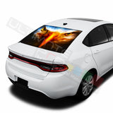 Eagle graphics Perforated Decals Dodge Dart 2015 - Present