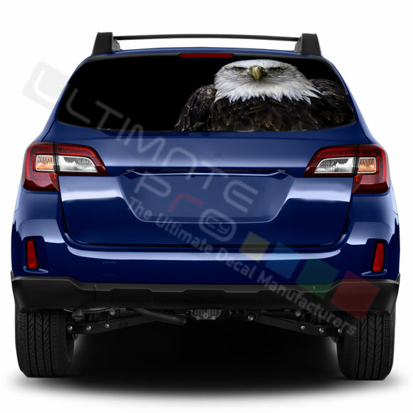 Eagle 1 Perforated Decals stickers compatible with Subaru Outback
