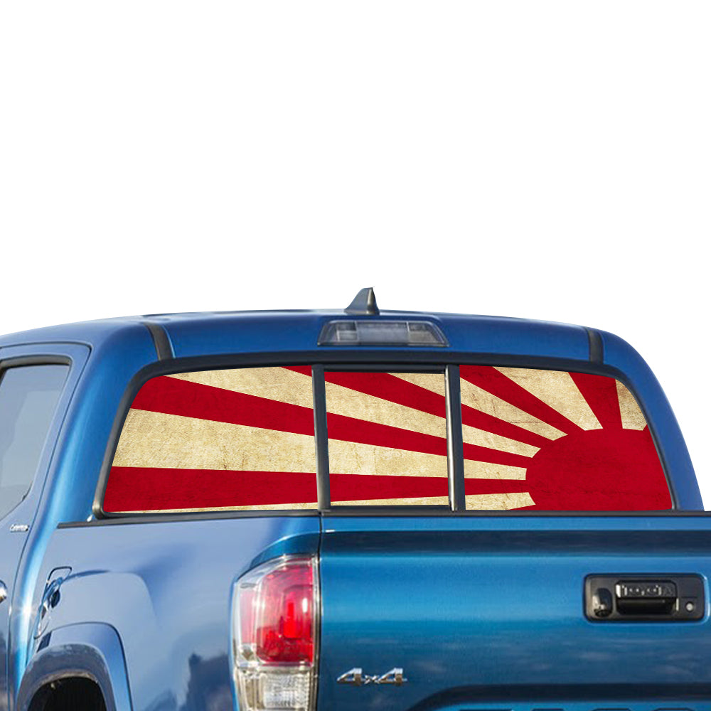 Perforated decal Toyota Tacoma decal 2009 - Present