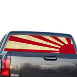 Japan Perforated for GMC Sierra decal 2014 - Present