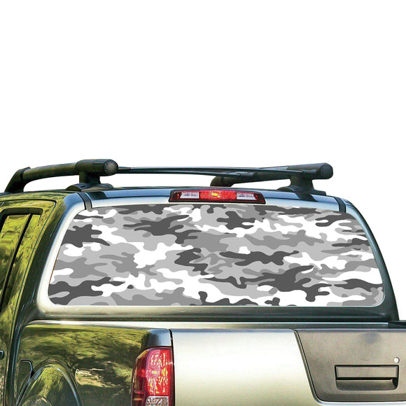 Army 2 Perforated for Nissan Frontier decal 2004 - Present