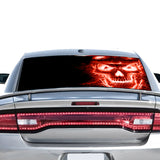 Red Skull Perforated for Dodge Charger 2011 - Present