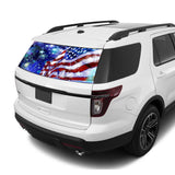 USA Stars Rear Window Perforated For Ford Explorer Decal 2011 - Present