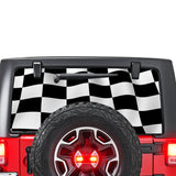 Finishing Perforated for Jeep Wrangler JL, JK decal 2007 - Present