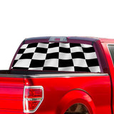 Finishing Flag Perforated for Ford F150 Decal 2015 - Present