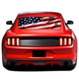 USA Perforated Sticker for Ford Mustang decal 2015 - Present