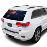 Australia Flag Perforated for Jeep Grand Cherokee decal 2011 - Present