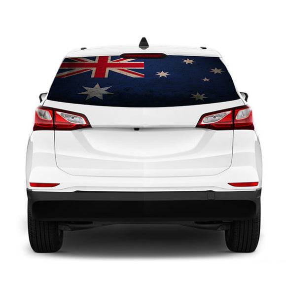 Australian Flag Perforated for Chevrolet Equinox decal 2015 - Present