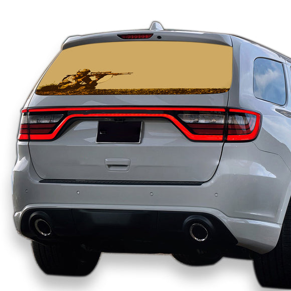 Sniper Perforated for Dodge Durango decal 2012 - Present