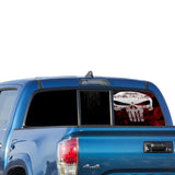 Punisher 1  Perforated for Toyota Tacoma decal 2009 - Present