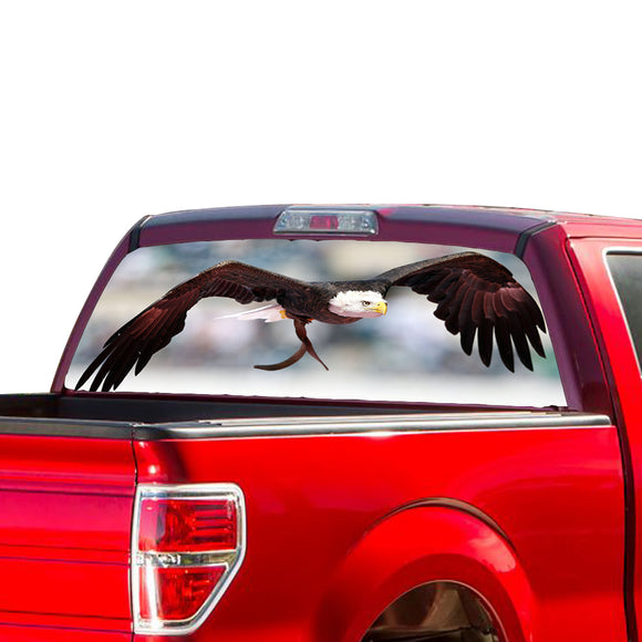 Eagle 3 Perforated for Ford F150 Decal 2015 - Present